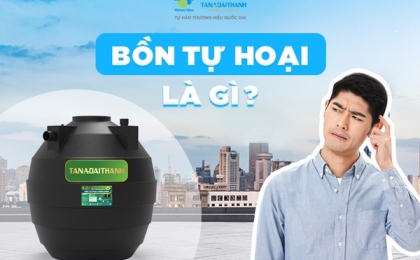 Bồn tự hoại là gì? Cấu tạo – nguyên lý – ưu nhược điểm