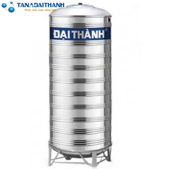 Bồn nước inox Đại Thành 12.000 đứng Φ2200 dày 1.0mm SUS.304